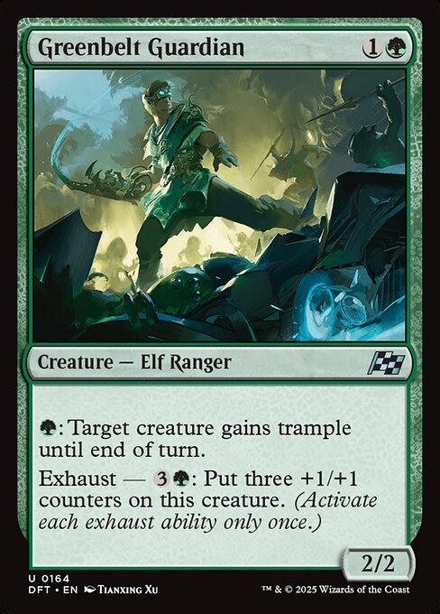 FOIL|Greenbelt Guardian|Aetherdrift|164