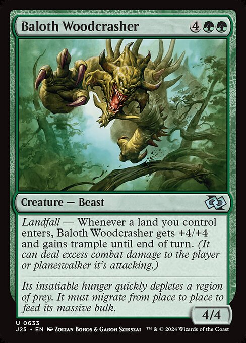 Baloth Woodcrasher|Foundations Jumpstart|633