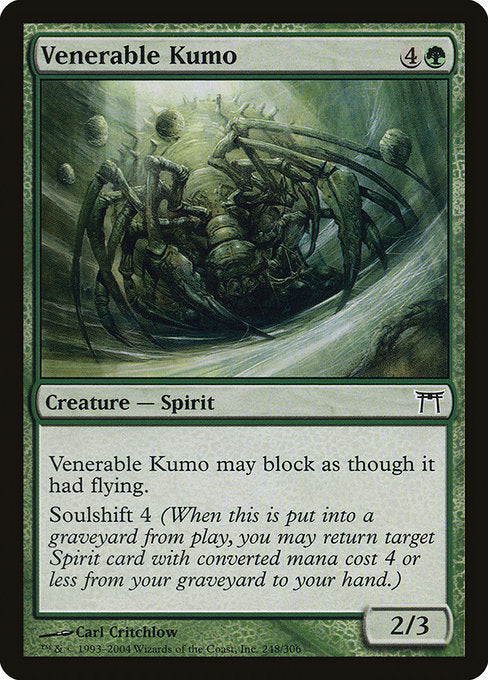 Venerable Kumo|Champions of Kamigawa|248