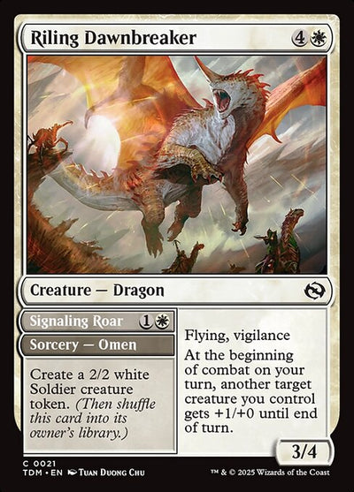Riling Dawnbreaker // Signaling Roar