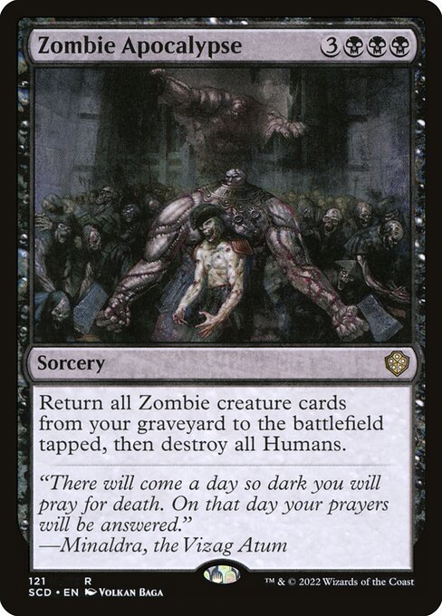 Zombie Apocalypse|Starter Commander Decks|121