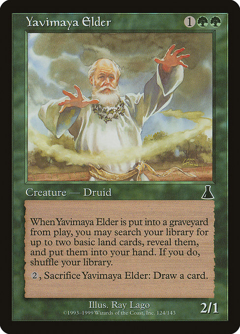 Yavimaya Elder|Urza's Destiny|124