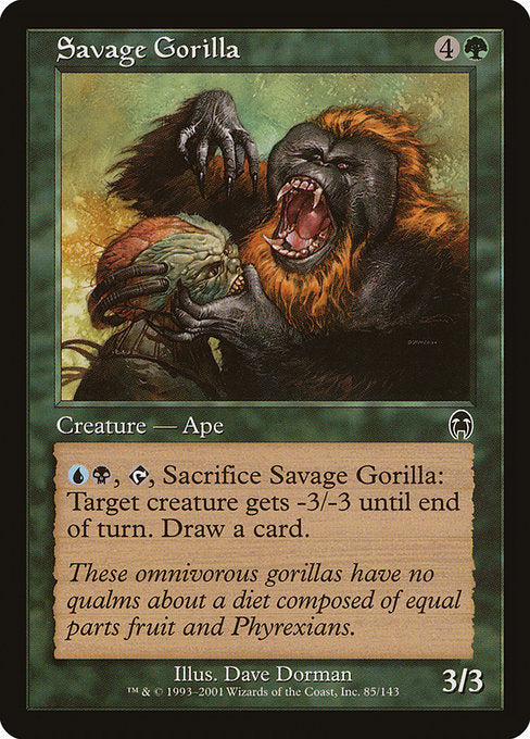 Savage Gorilla|Apocalypse|85