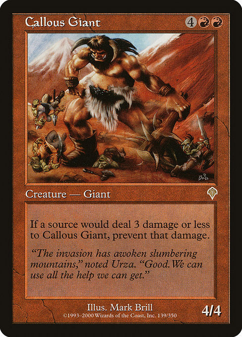 Callous Giant|Invasion|139