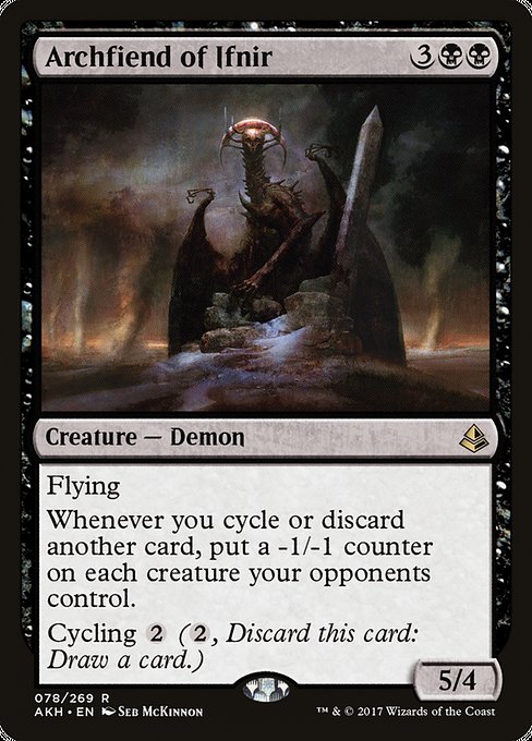 Archfiend of Ifnir|Amonkhet|78