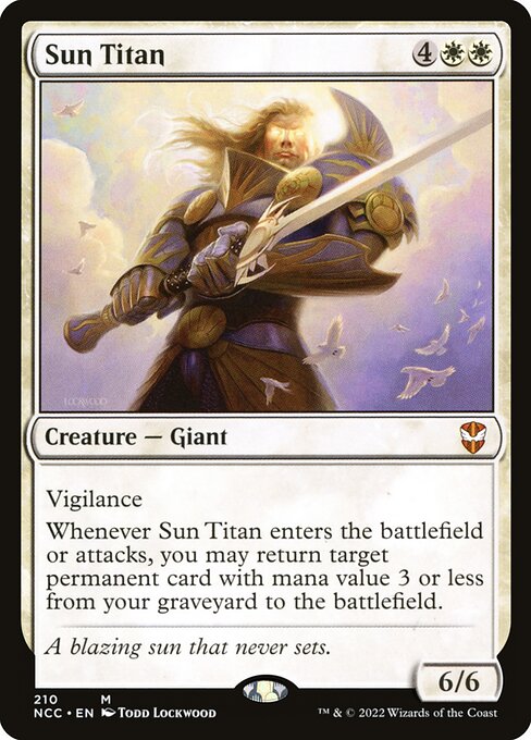 Sun Titan|New Capenna Commander|210