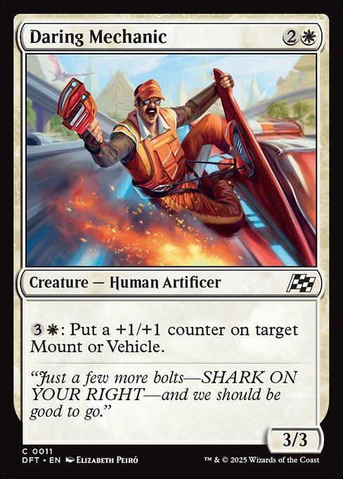 FOIL|Daring Mechanic|Aetherdrift|11