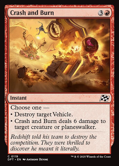 FOIL|Crash and Burn|Aetherdrift|119