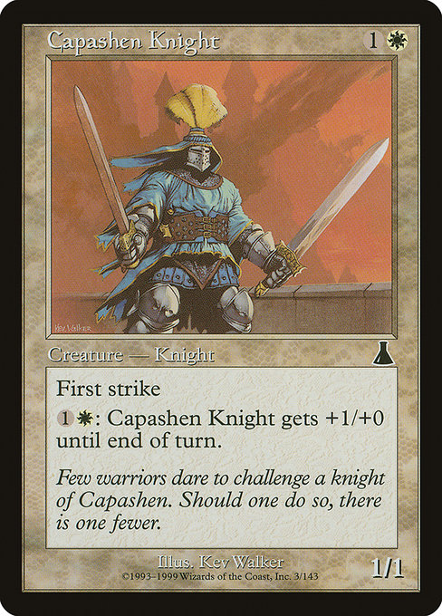 Capashen Knight|Urza's Destiny|3