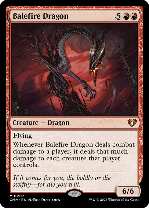 Balefire Dragon|Commander Masters|207