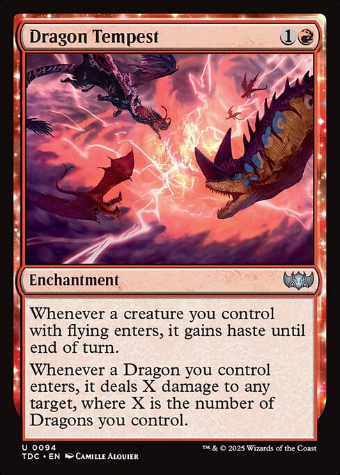 Dragon Tempest|Tarkir: Dragonstorm Commander|94
