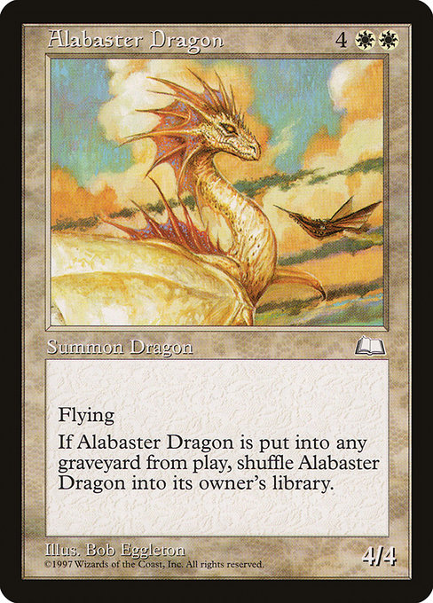 Alabaster Dragon|Weatherlight|2