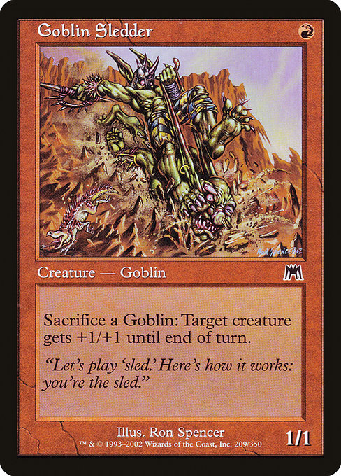 Goblin Sledder|Onslaught|209