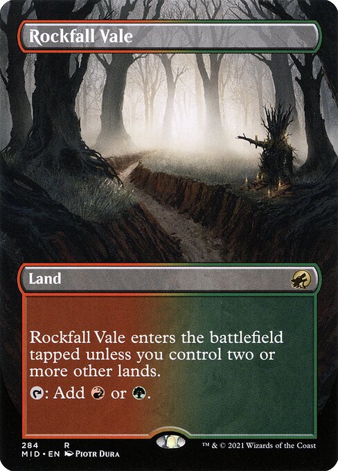 Rockfall Vale|Innistrad: Midnight Hunt|284