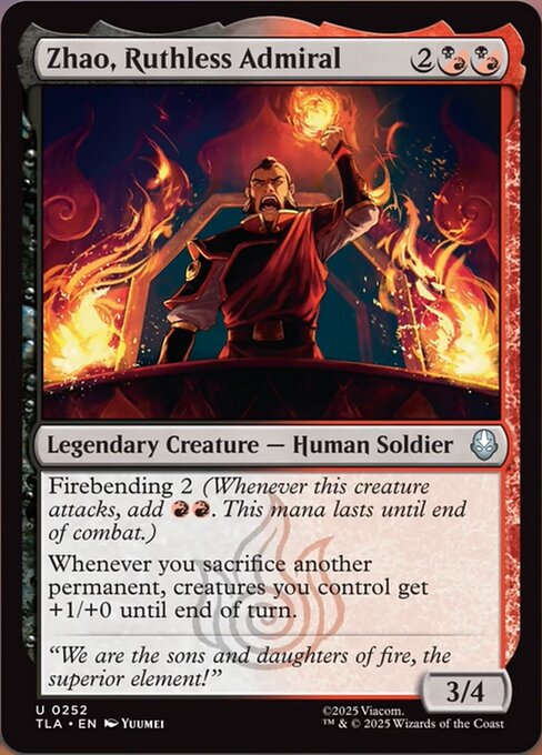 Zhao, Ruthless Admiral