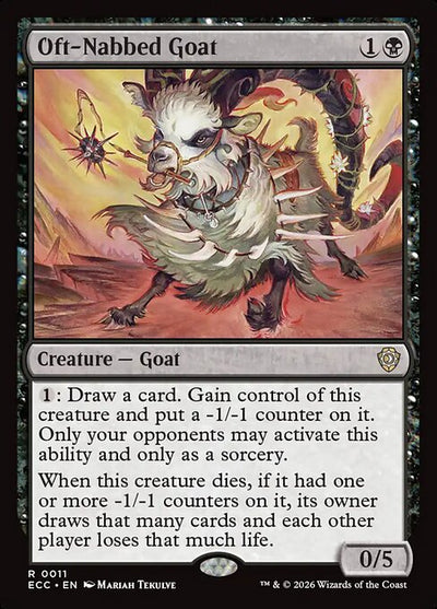 Oft-Nabbed Goat