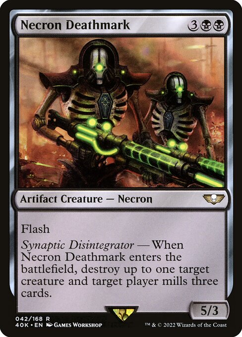 Necron Deathmark|Warhammer 40,000 Commander|42