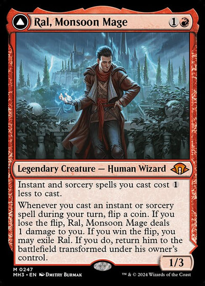 Ral, Monsoon Mage // Ral, Leyline Prodigy
