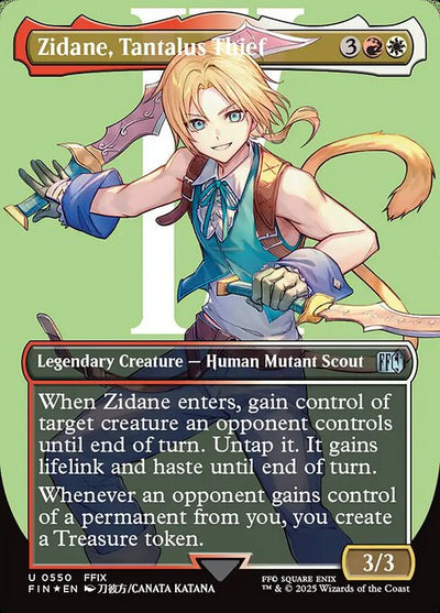 Zidane, Tantalus Thief