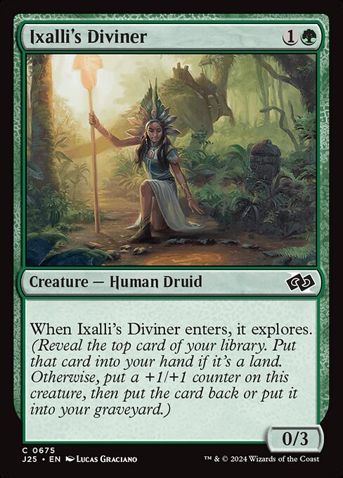 Ixalli's Diviner|Foundations Jumpstart|675