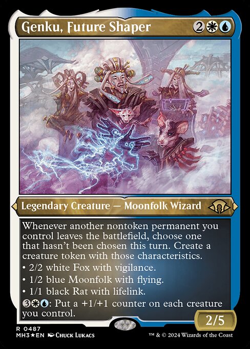 Genku, Future Shaper | Modern Horizons 3 | 487 | Etched Foil – jenesmtg