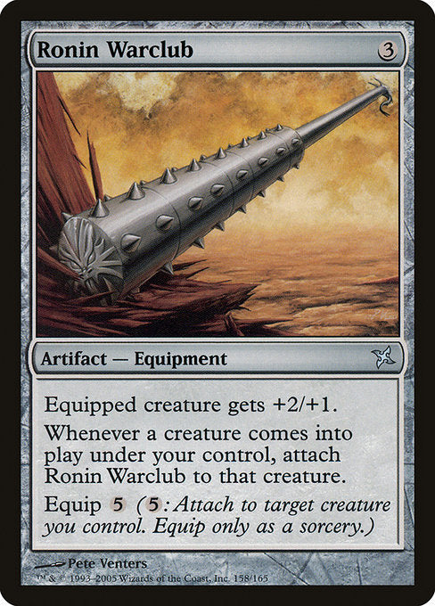 Ronin Warclub|Betrayers of Kamigawa|158