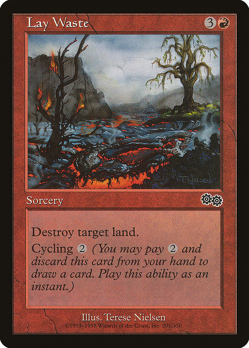 Lay Waste|Urza's Saga|201