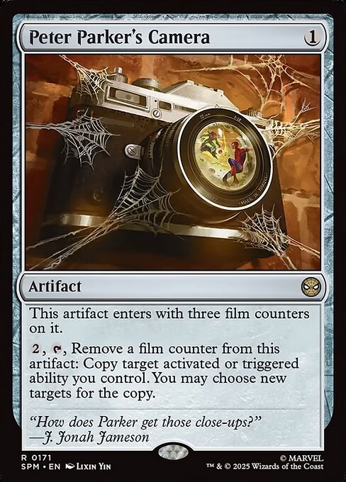 Peter Parker's Camera