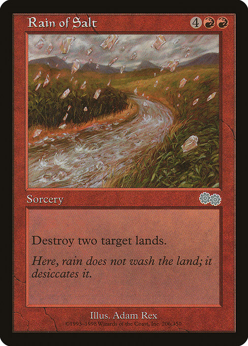 Rain of Salt|Urza's Saga|206