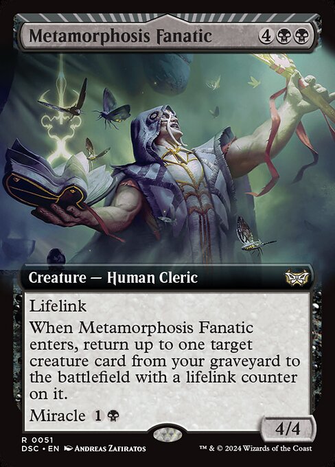 Metamorphosis Fanatic|Duskmourn: House of Horror Commander|51