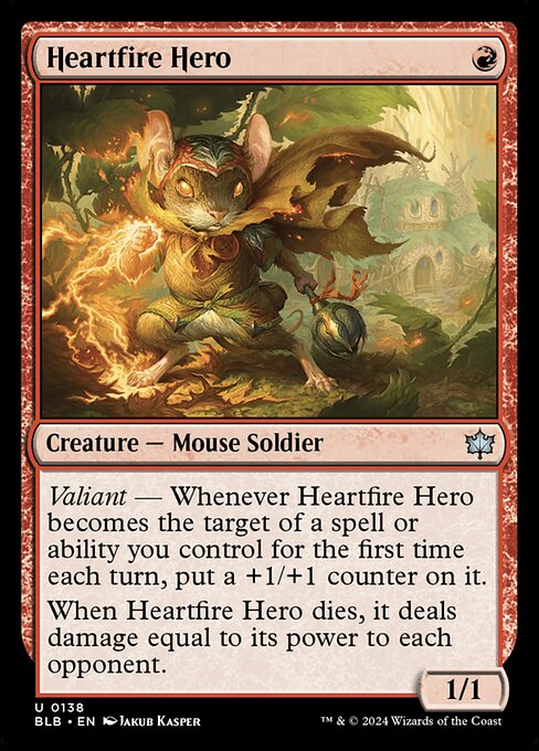 Heartfire Hero|Bloomburrow|138