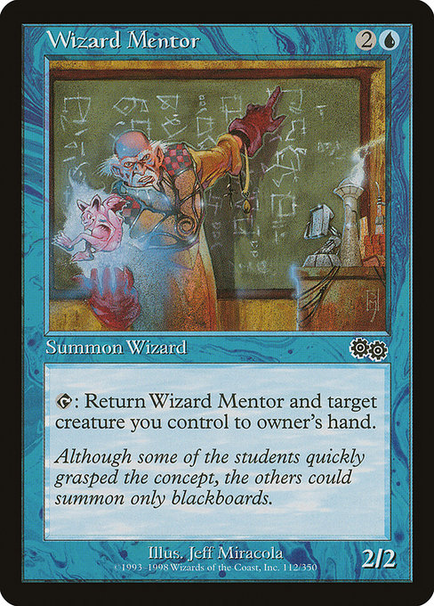 Wizard Mentor|Urza's Saga|112