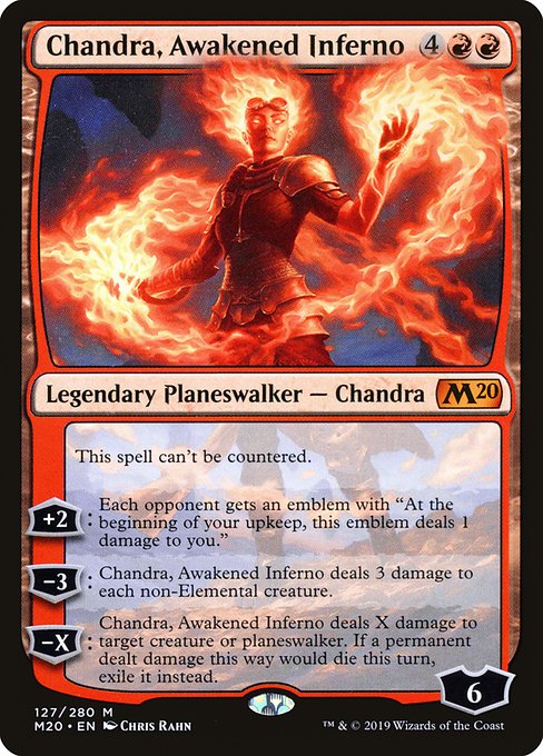 Chandra, Awakened Inferno|Core Set 2020|127