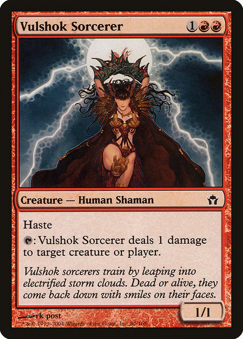 Vulshok Sorcerer|Fifth Dawn|80