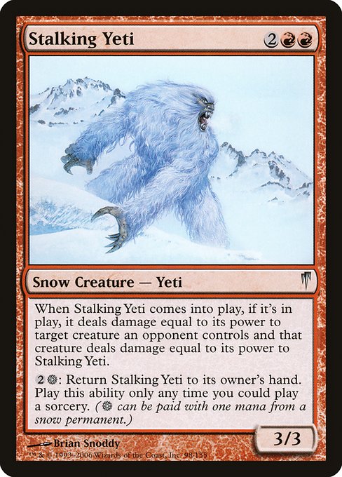 Stalking Yeti|Coldsnap|98