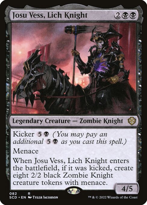 Josu Vess, Lich Knight|Starter Commander Decks|82