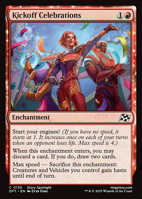 FOIL|Kickoff Celebrations|Aetherdrift|135