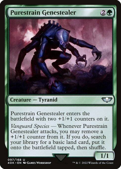Purestrain Genestealer|Warhammer 40,000 Commander|97
