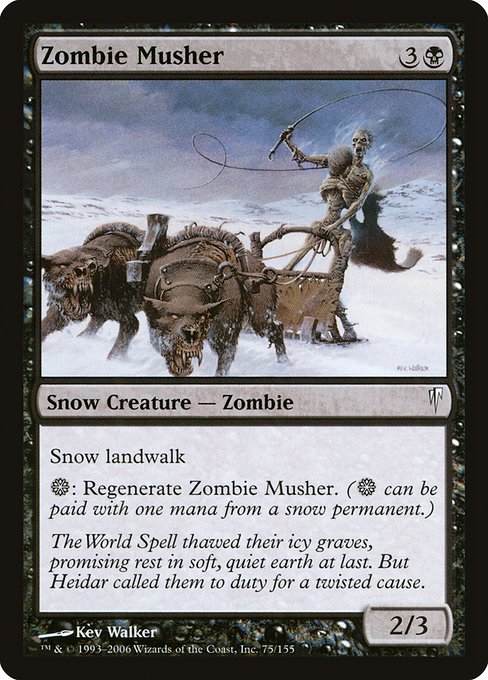 Zombie Musher|Coldsnap|75