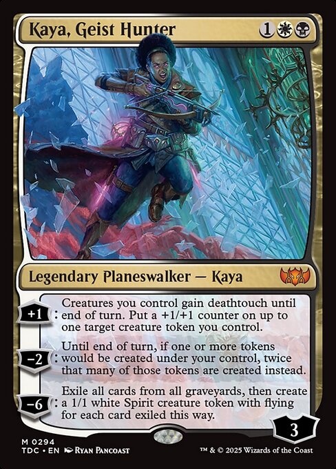 Kaya, Geist Hunter|Tarkir: Dragonstorm Commander|294