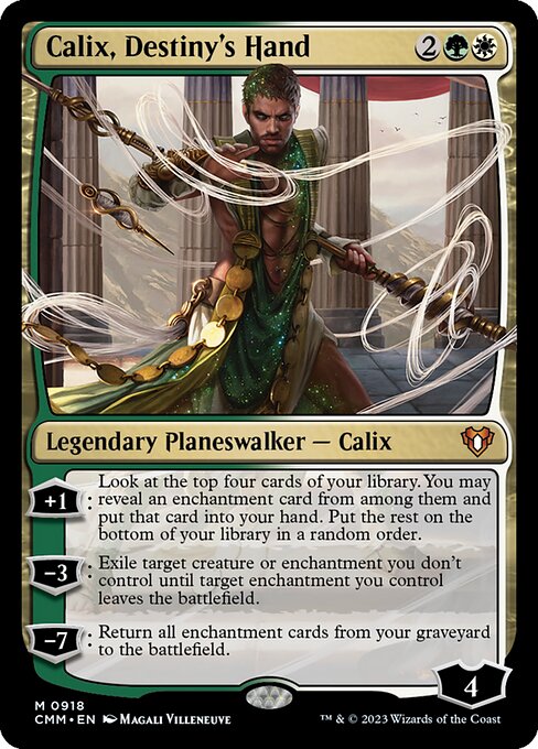 Calix, Destiny's Hand|Commander Masters|918