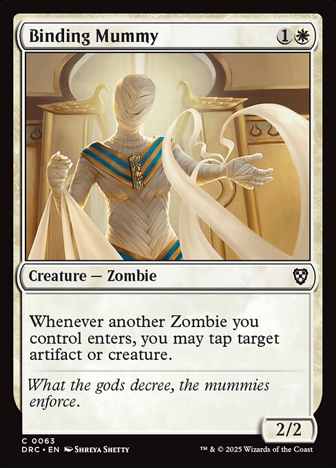 Binding Mummy|Aetherdrift Commander|63