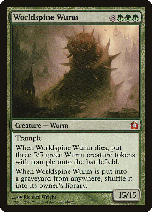 Worldspine Wurm|Return to Ravnica|140