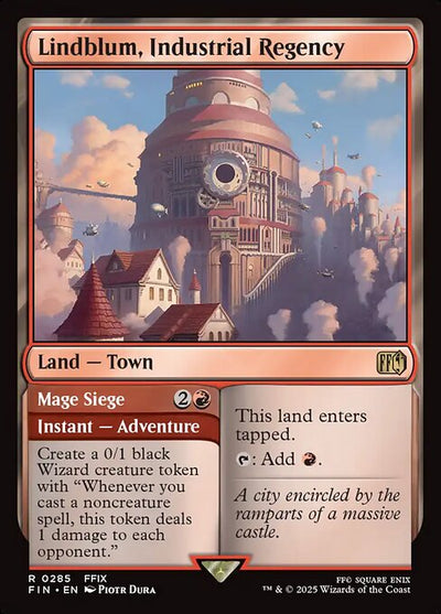 Lindblum, Industrial Regency // Mage Siege