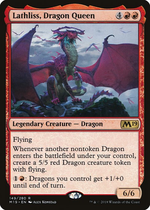 Lathliss, Dragon Queen|Core Set 2019|149