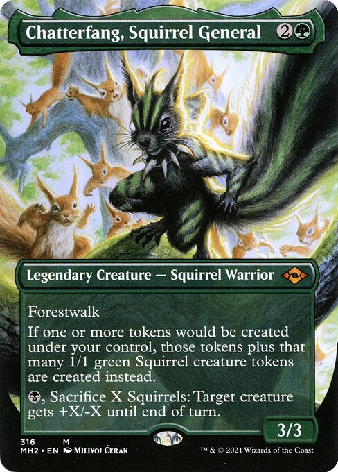 Chatterfang, Squirrel General|Modern Horizons 2|316