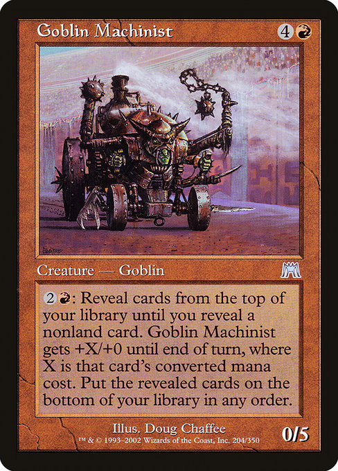 Goblin Machinist|Onslaught|204