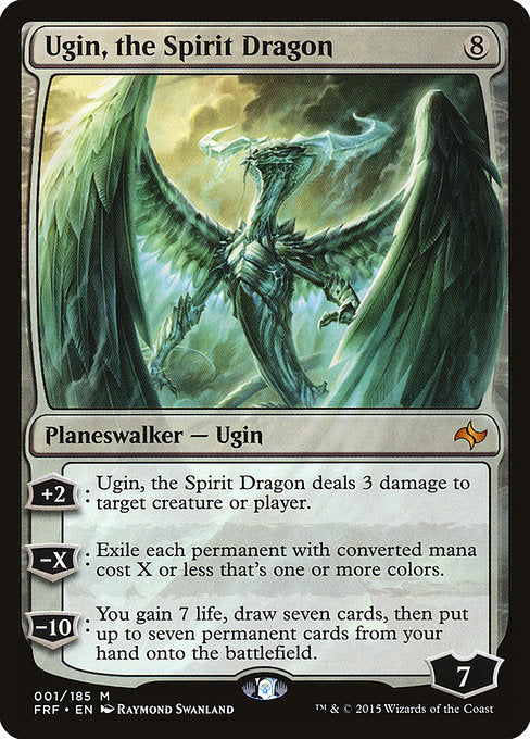 Ugin, the Spirit Dragon|Fate Reforged|1