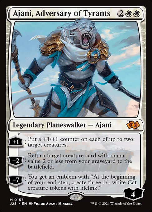 Ajani, Adversary of Tyrants|Foundations Jumpstart|157