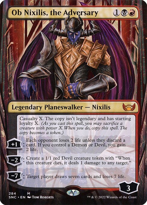 Ob Nixilis, the Adversary|Streets of New Capenna|284